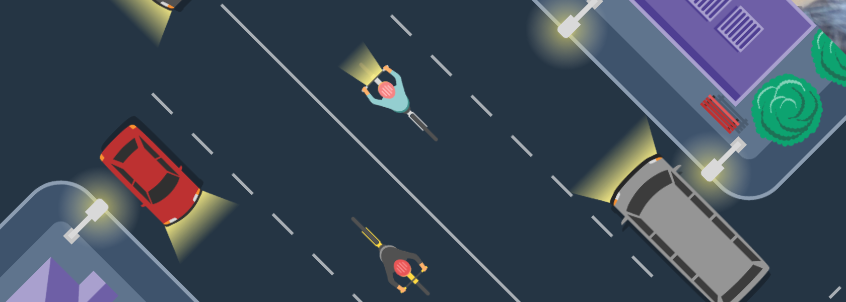 verkeersspel game screenshot