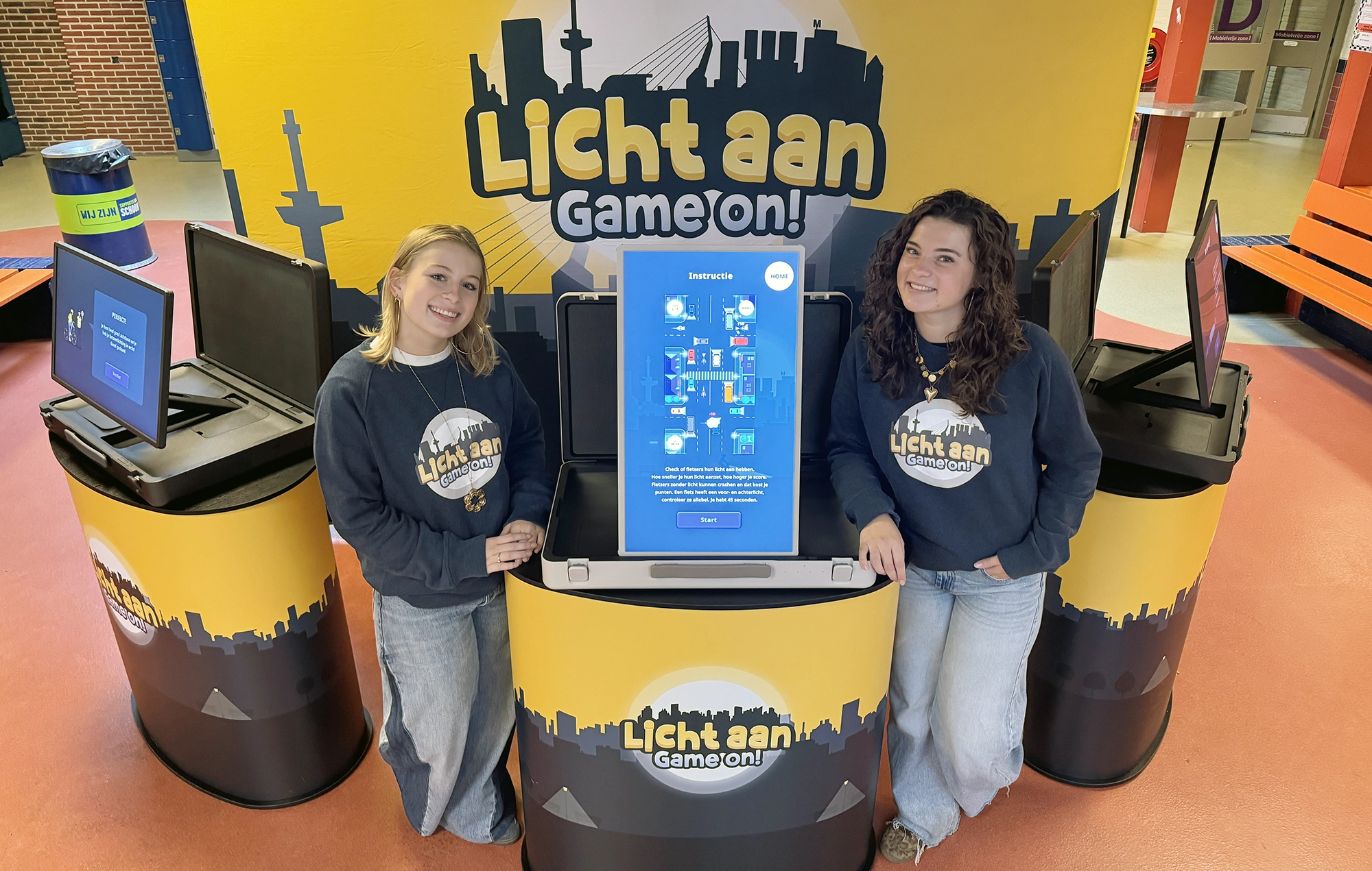 Team van Licht aan, Game on!